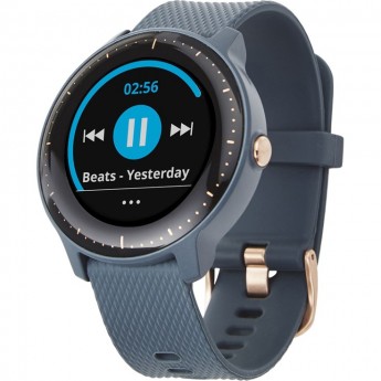 Часы GARMIN VIVOACTIVE 3 MUSIC синий гранит
