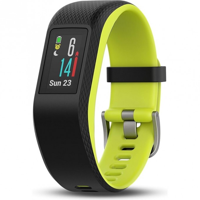 Часы GARMIN VIVOSPORT с GPS лимонные большой размер 010-01789-23