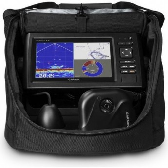 Эхолот GARMIN ECHOMAP CHIRP 72cv Panoptix PS22 IceBundle Зимний набор
