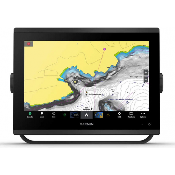 Картплоттер GARMIN GPSMAP 1623xsv с базовой картой мира 010-02919-02