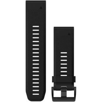 Ремешок для смарт часов GARMIN QUICKFIT 26MM BAND BLACK SILICONE