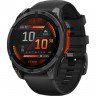 Смарт-часы GARMIN FENIX 8 – 47 мм, AMOLED, сланцево-серые с черным силиконовым ремешком 010-02904-00