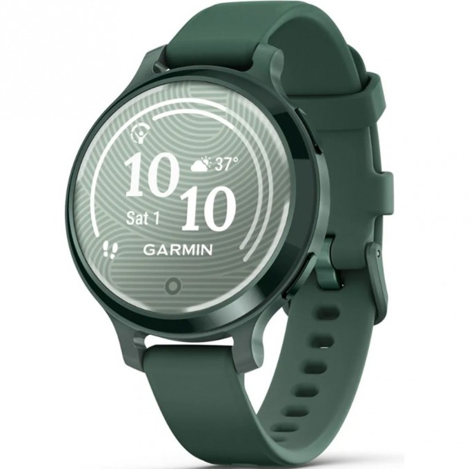 Смарт-часы GARMIN LILY 2 ACTIVE яшмово-зеленые с зеленым силиконовым ремешком 010-02891-02