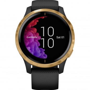 Умные часы GARMIN VENU BLACK/GOLD WI-FI GPS